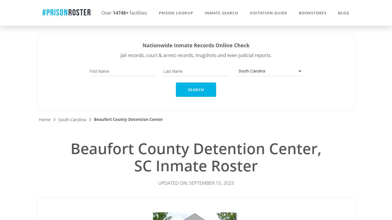Beaufort County Detention Center, SC Inmate Roster - Prisonroster